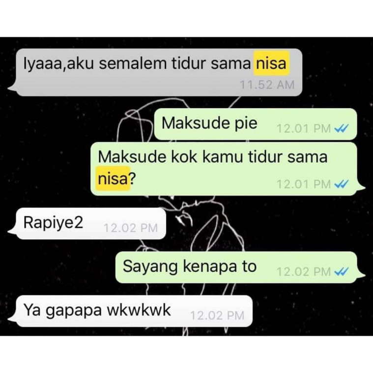 Pacar ngaku selingkuh