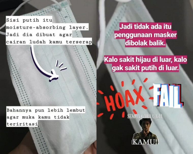 Jangan Tertipu, Ini Cara Pakai Masker Yang Benar