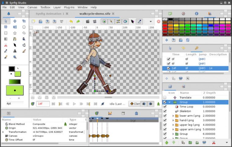 cara membuat animasi sederhana di blender 3d software