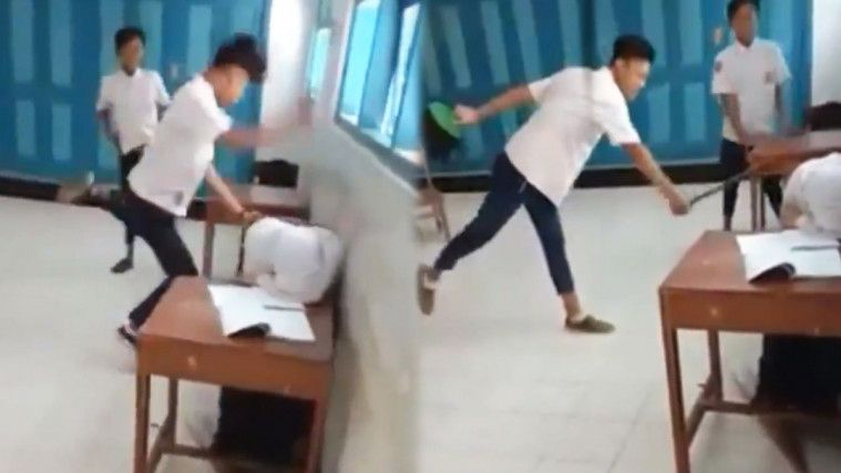 Parah! 3 Siswa Pukuli dan Bully Siswi Berjilbab SMP Muhammadiyah Butuh