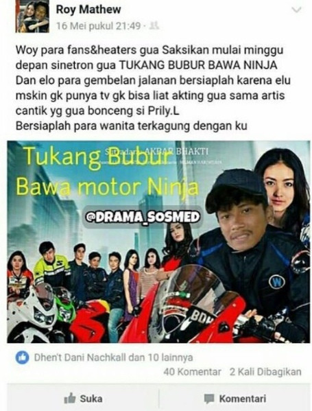 Deretan Status Facebook Orang-Orang yang Kelewat Pede Ini Bikin Naik Darah!