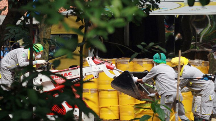 Heboh Limbah Nuklir Dibuang Sembarangan di Perumahan Warga Tangerang