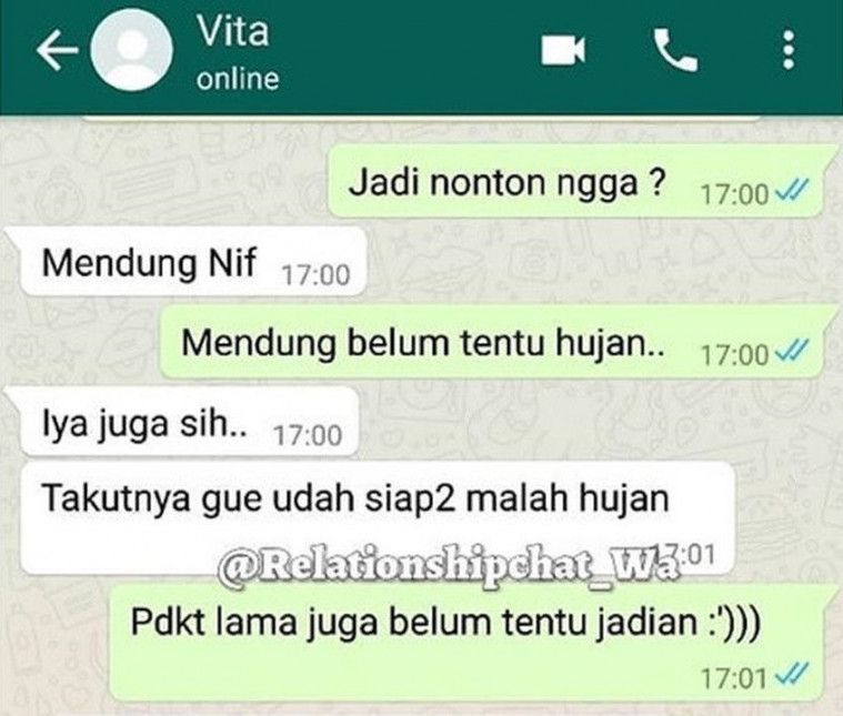 Ngakak! 5 Chat Ajak Jalan Gebetan Ini Penuh Drama, Bikin Geregetan