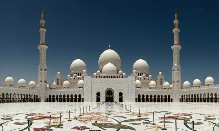 masjid terindah Masjid Agung Sheikh Zayed
