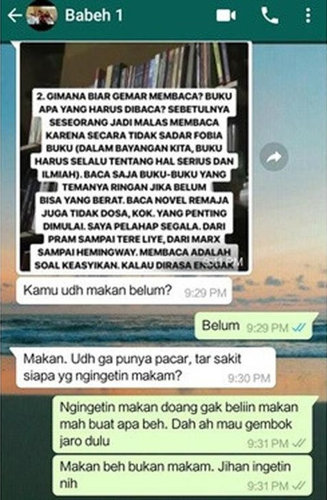 Ngakak! 5 Chat Ayah ke Anak Ini Tega Banget, Bikin Geregetan