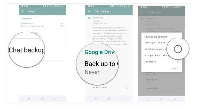 cara backup kontak WA Ketuk Allow atau Izinkan.