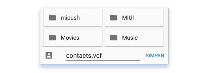 cara backup data WA Simpan file-nya