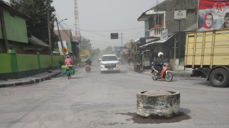 Erupsi Gunung Merapi Selasa Maret