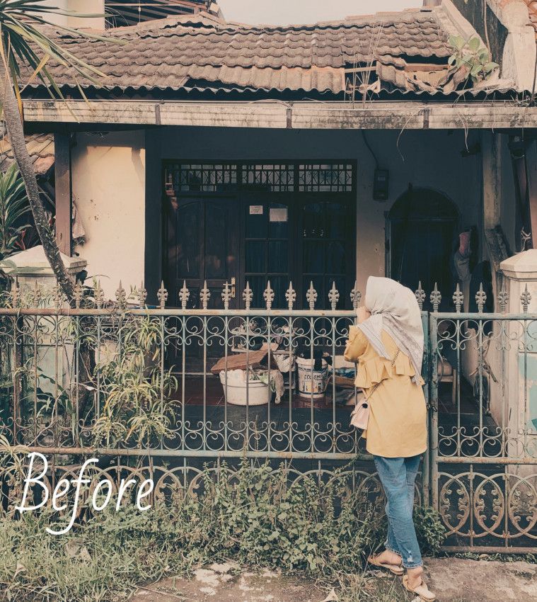 Ingat Pak Sri Driver Ojol yang Motor dan HP-nya Rusak? Begini Rumahnya Sekarang