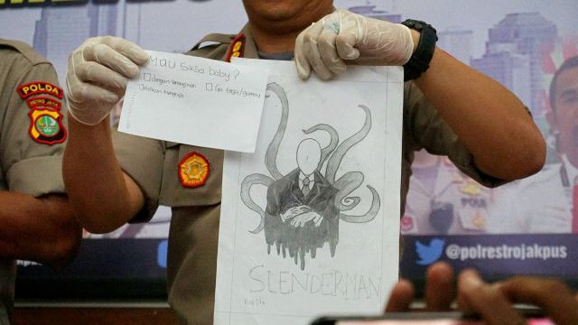 Misteri Gambar  Mengerikan Pembunuh Bocah  5 Tahun di Jakpus