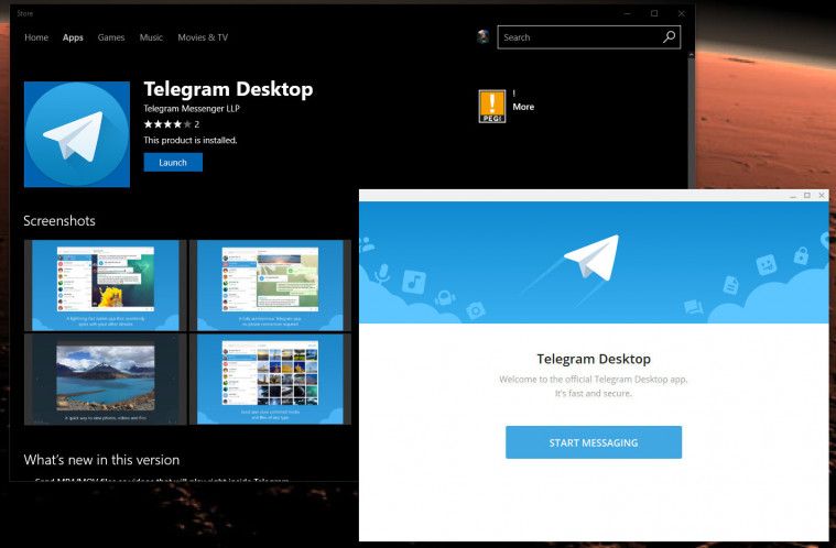 Aplikasi Telegram
