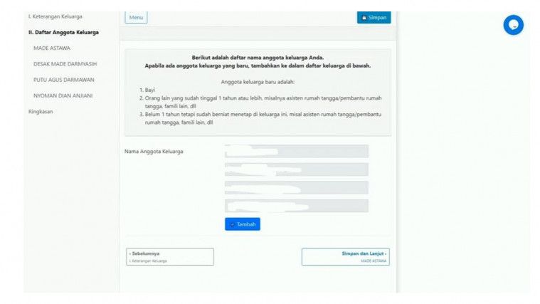 Sensus penduduk online