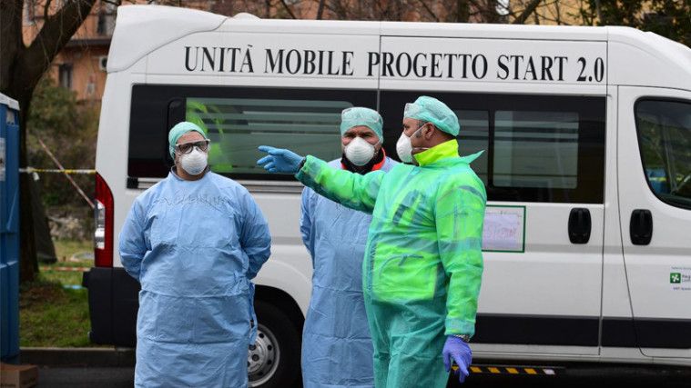 Rekor Kematian akibat Corona Pecah, 368 Orang Tewas Dalam Sehari di Italia