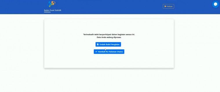 Mengunduh bukti sensus penduduk online