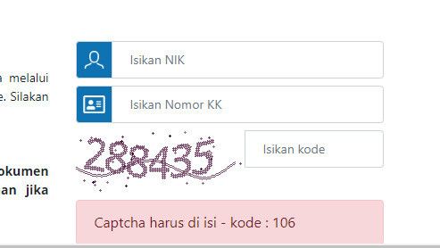 Sensus penduduk dengan NIK dan NKK