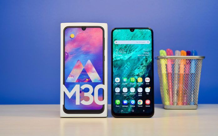 samsung m30 ram 4gb