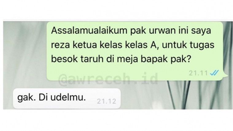 7 Deretan Chat Dosen Galak kepada Mahasiswa Ini Kocak Sekaligus Ngenes!