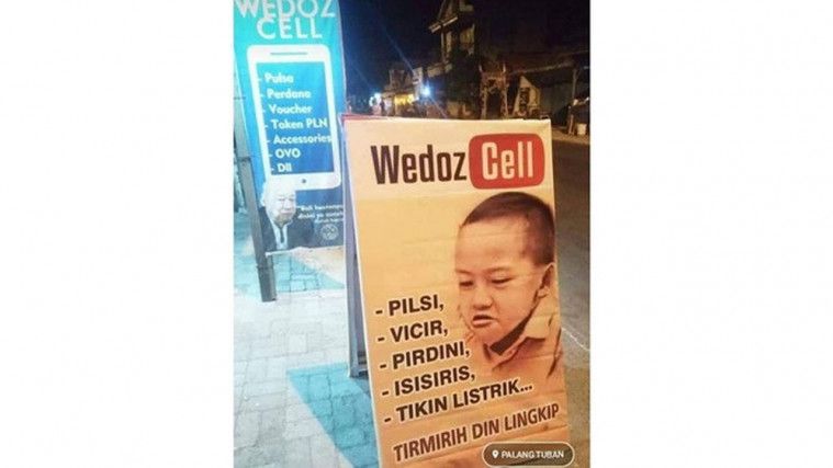 6 Spanduk Unik dari Para Pedagang Pulsa Ini Bikin Geleng-Geleng Kepala!