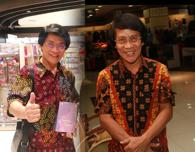 artis kembar beda profesi