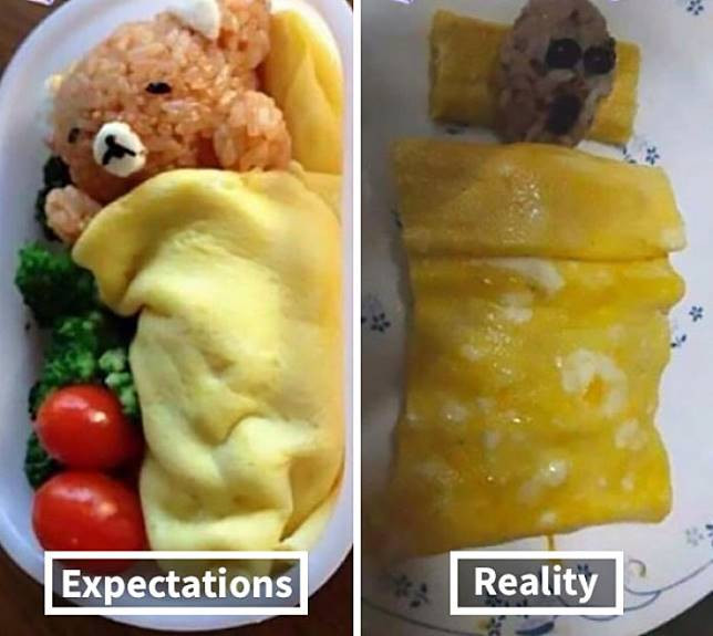 Makanan yang gak sesuai ekspektasi