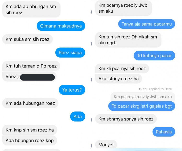 Cewek dikatain pelakor