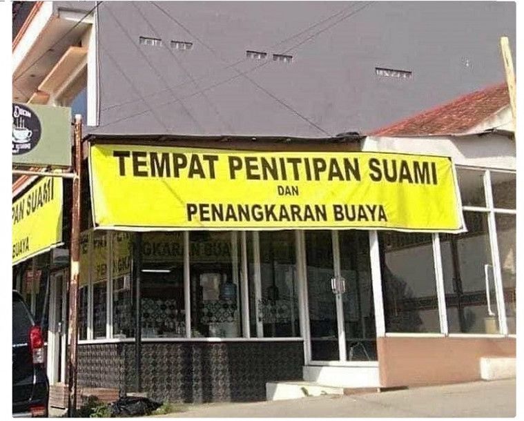 spanduk kocak
