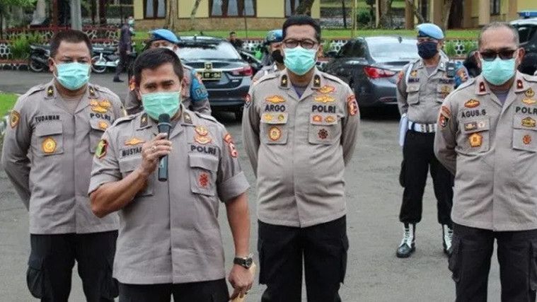 Gelar Rapid Test, 300 Siswa Polri di Sukabumi Positif Corona