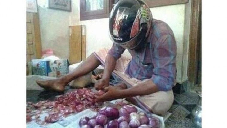 potret suami masak gantiin istri