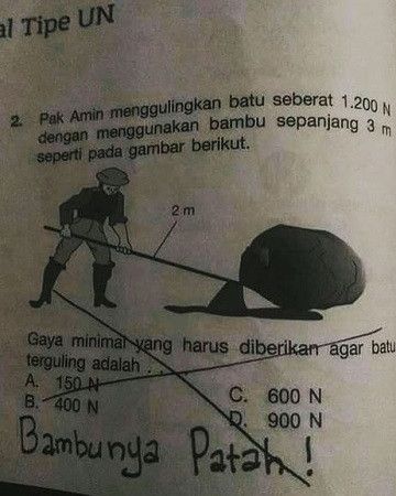 pertanyaan kocak netizen