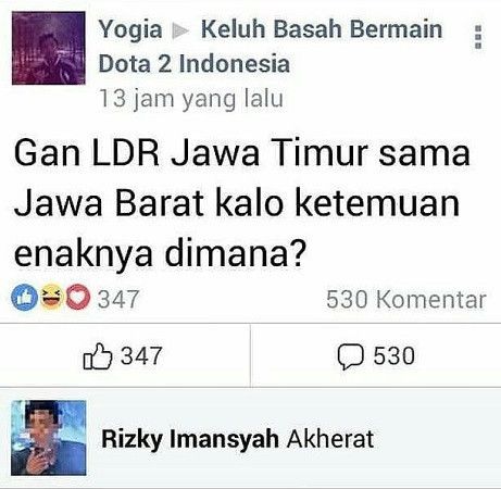 pertanyaan kocak netizen