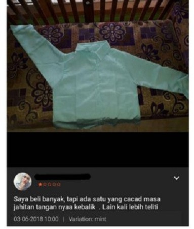 Pakaian cewek yang jauh dari ekspektasi