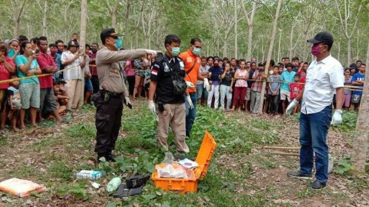 Heboh Mayat Bocah Ditanam di Kebun Karet di Sumut