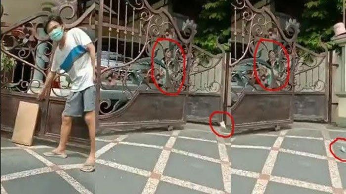 Takut Kontak Langsung, Pelanggan Ini Serahkan Uang ke Kurir dengan Cara Dilempar dari Jauh