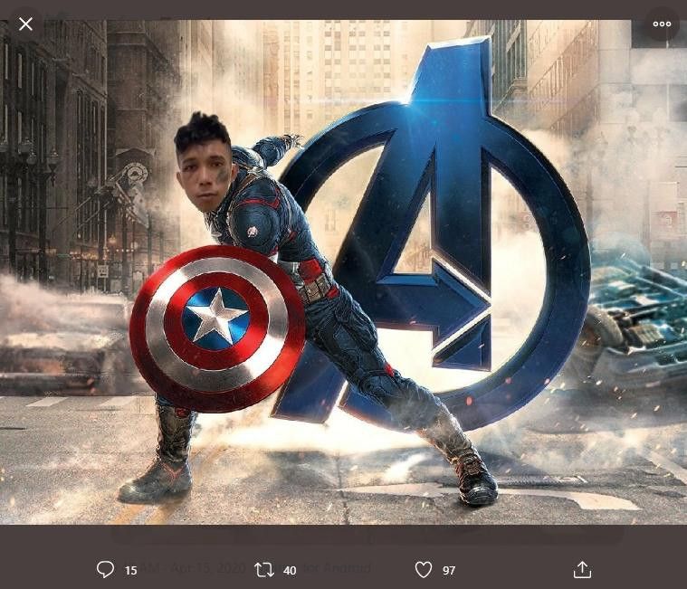 Mengaku sebagai Ketua Anarkos, Pemuda Ini Pun Jadi Bulan-Bulanan Meme Warga Twitter