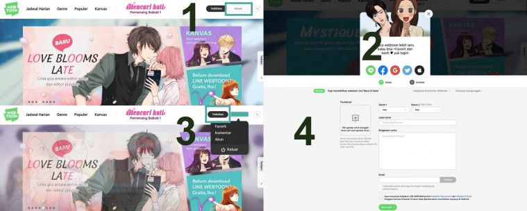 Tutorial Membuat Komik Di Webtoon Untuk Pemula