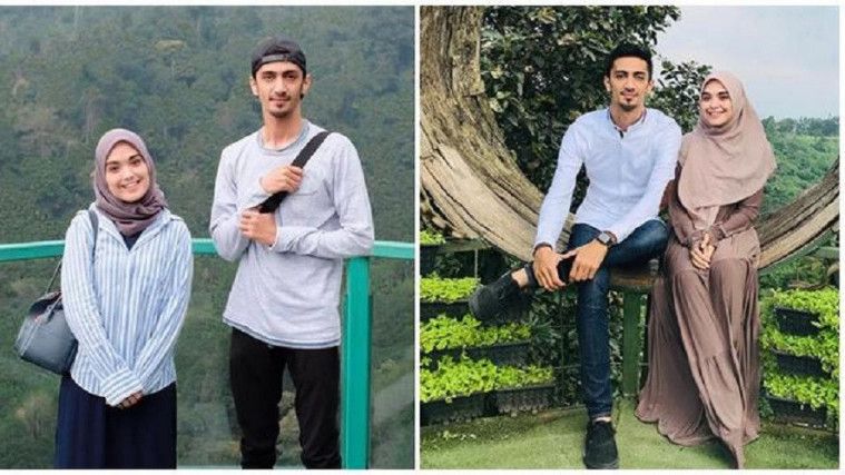 Vebby Palwinta dan Razi Bawazier Menikah