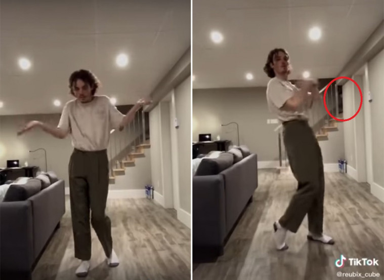 Penampakan misterius di video TikTok