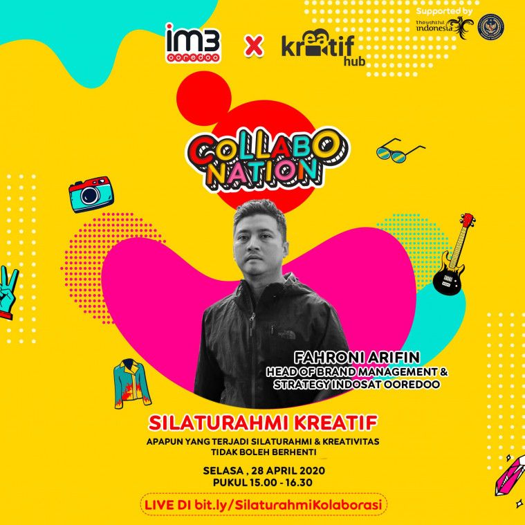 Collabonation IM3 Ooredoo dan Kreatif Hub