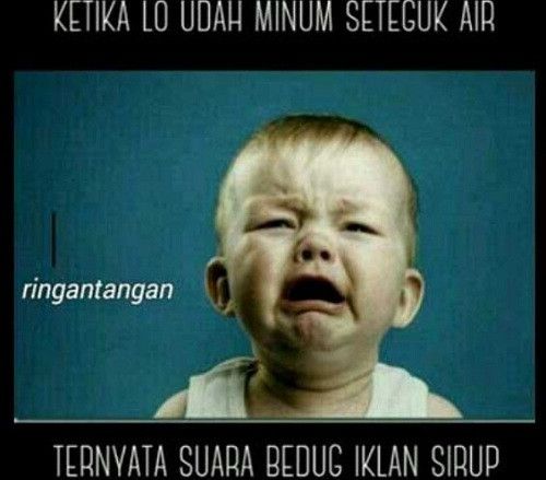 10 Meme Kocak Halu Ini Menggoda Imanmu Saat Berpuasa