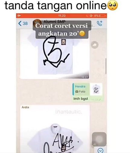 tanda tangan via online