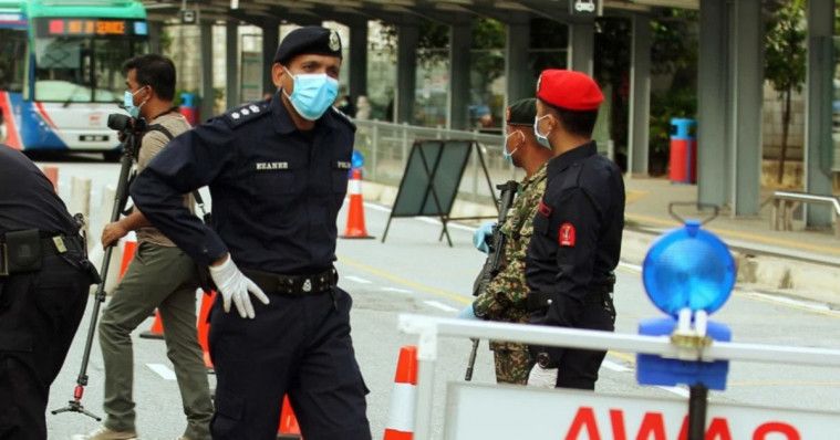 Pasangan terjaring Razia Movement Control Order