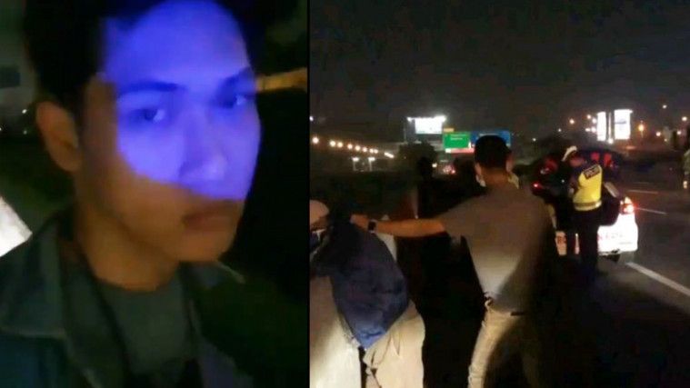 Video Penangkapan Ferdian Paleka di Tol Merak: kamu bentar lagi bebas, tapi boong!