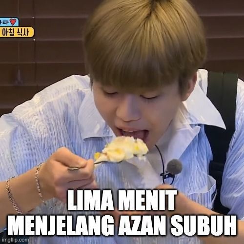 Meme sahur kocak
