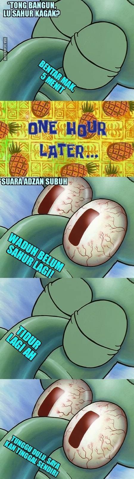 Meme sahur kocak