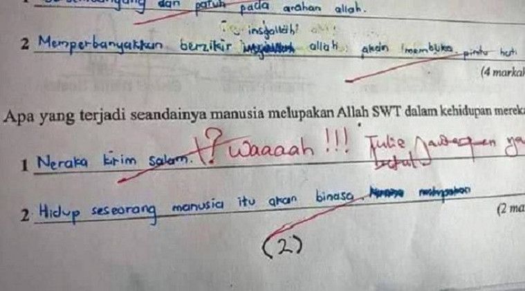 Jawaban Nyeleneh Anak SD