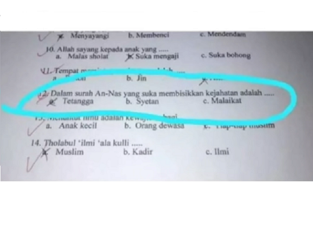 Jawaban Nyeleneh Anak SD