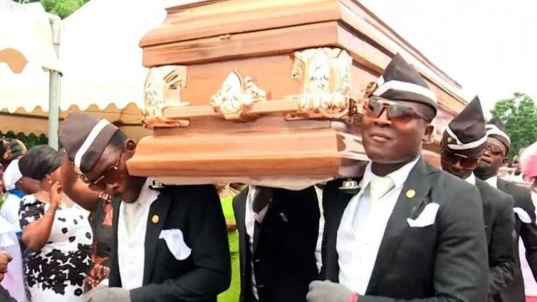 Ghana pallbearers