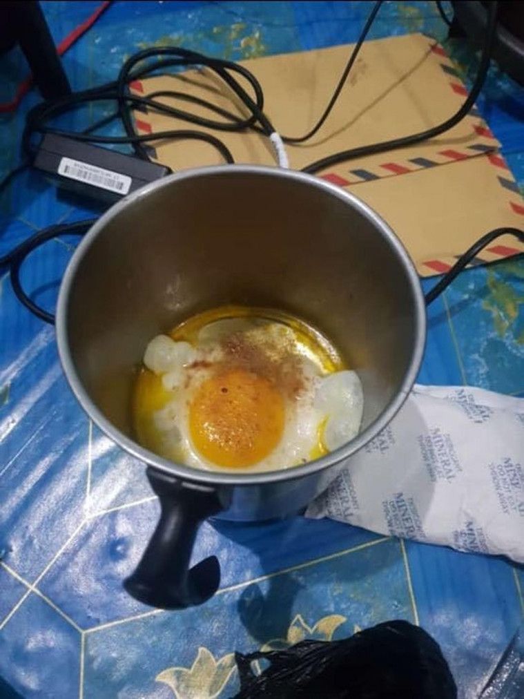 Cara unik anak kos masak