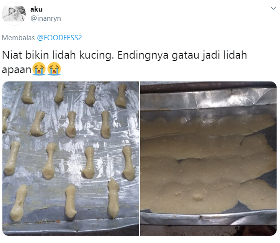 Kue kering gagal bikinan netizen