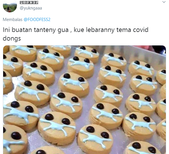 Kue kering gagal bikinan netizen